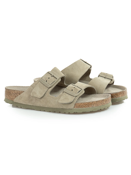 BIRKENSTOCK ARIZONA SFB LEVE FADED KHAKI  