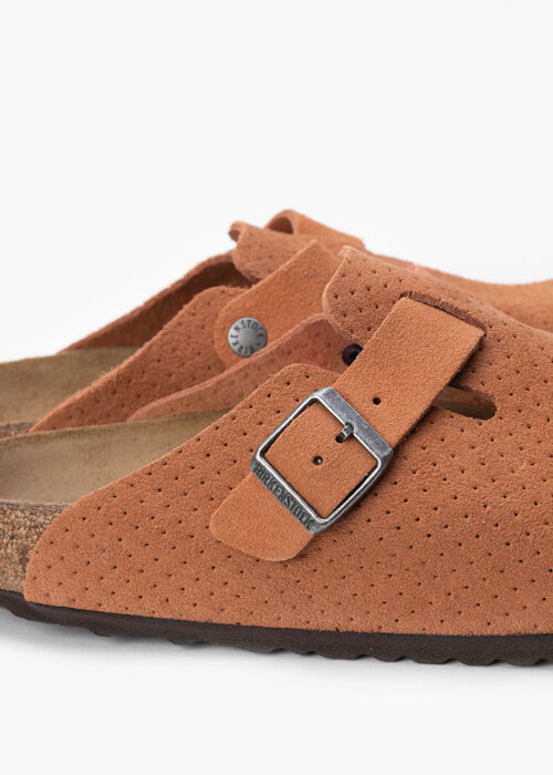 BIRKENSTOCK BOSTON LEVE DOTTED BURNT ORANGE