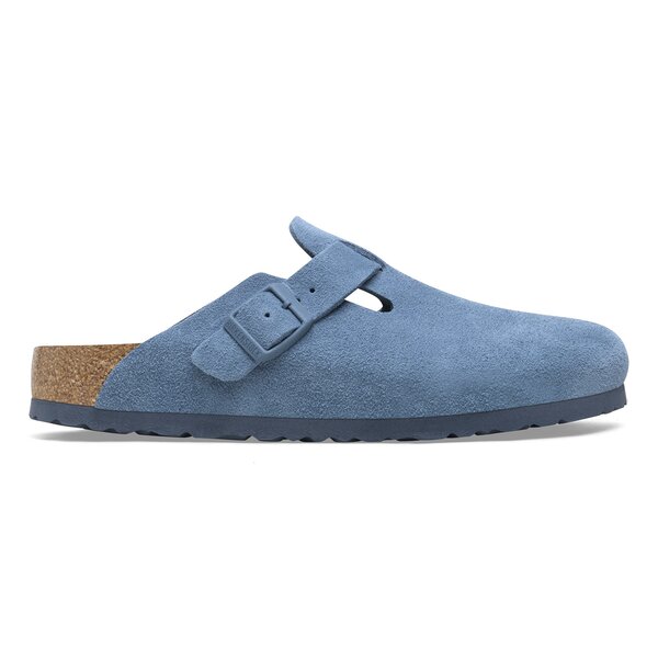 BIRKENSTOCK BOSTON LEVE ELEMENTAL BLUE  