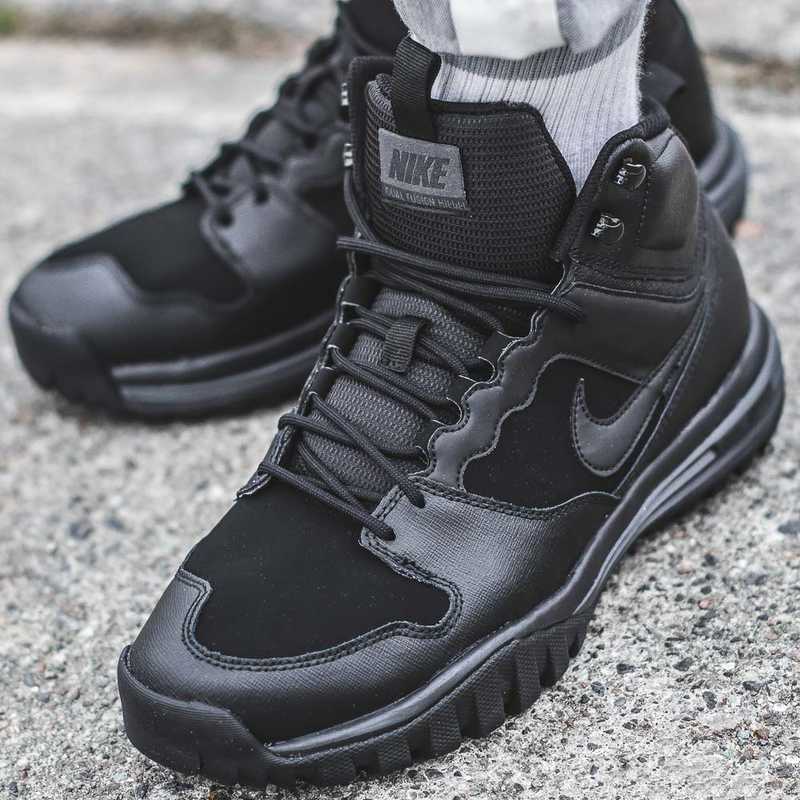 Nike Dual Fusion Hills Mid Leather ( 695784-004)