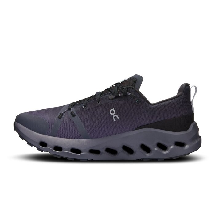 ON RUNNING CLOUDSURFER TRAIL WATERPROOF BLACK | ECLIPSE