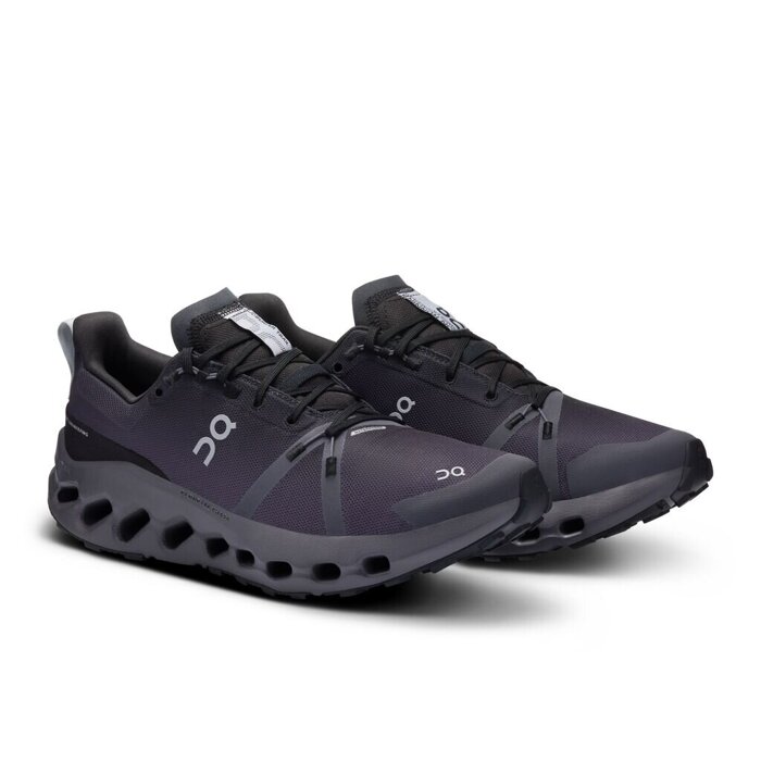 ON RUNNING CLOUDSURFER TRAIL WATERPROOF BLACK | ECLIPSE