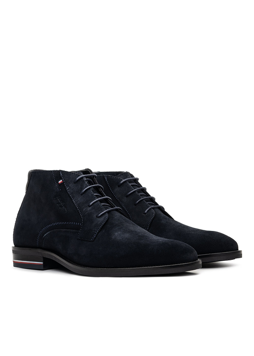 Tommy Hilfiger Signature Suede Boot (FM0FM03796-DW5)