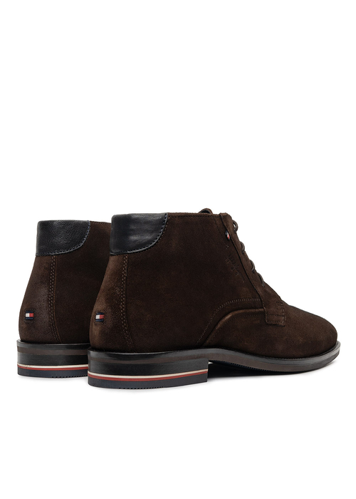 Tommy Hilfiger Signature Suede Boot (FM0FM03796-GT6)